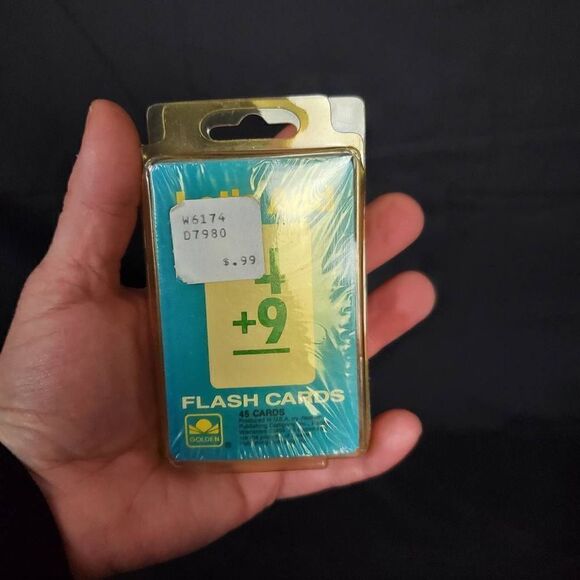 Vintage Addition Flash Cards Brand New - Picture 2 of 3